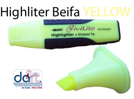 HIGHLITER BEIFA YELLOW