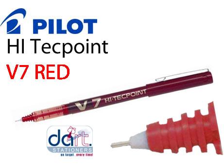 PILOT V7 HI TEC RED