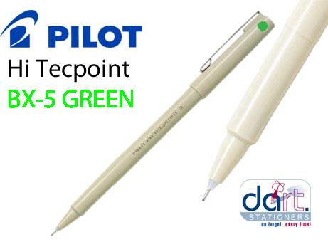 PILOT HI-TEC BX5 GREEN