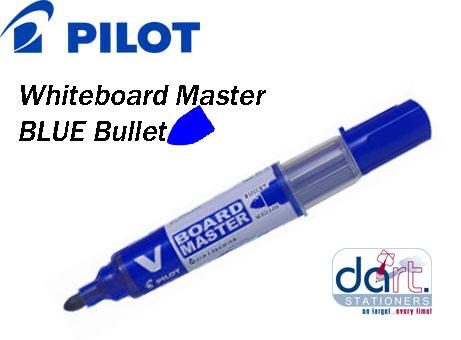 WHITEBOARD MARKER  PILOT VBM BULLET BLUE