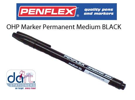 OHP MARKERS PER MED BLACK