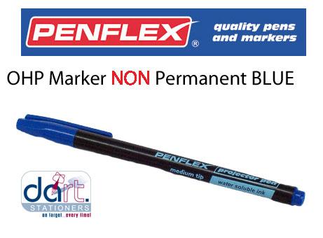 OHP MARKER NONPERM  MED BLUE