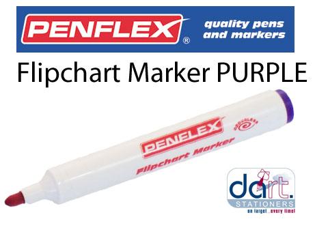 FLIPCHART MARKERS PURPLE