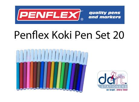 KOKI PEN SET 20