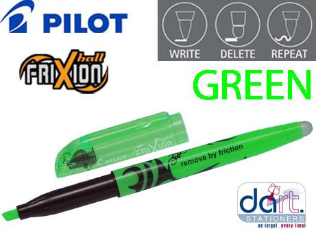 HIGHLITER PILOT FRIXION LIGHT GREEN