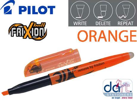 HIGHLITER PILOT FRIXION LIGHT ORANGE