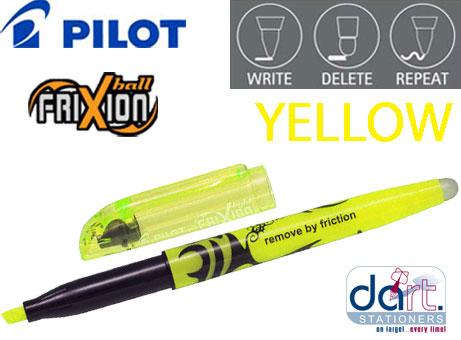 HIGHLITER PILOT FRIXION LIGHT YELLOW