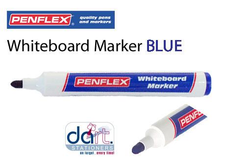 WHITEBOARD MARKER PENFLX SLIMLINE BLUE