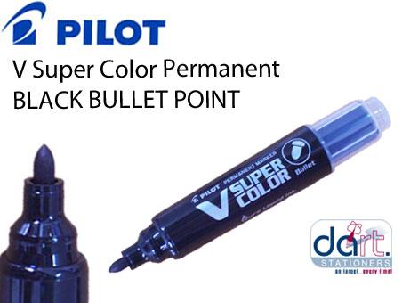 PERM  PILOT  V  SUPER COLOR  BULLET BLACK