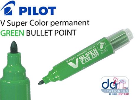 PERM  PILOT  V  SUPER COLOR  BULLET GREEN