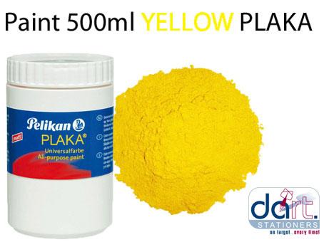 PAINT PLAKA YELLOW 500ML