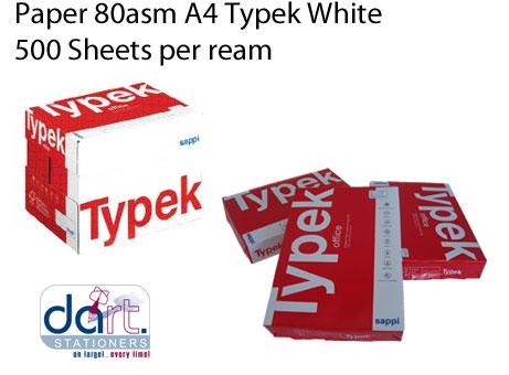 PAPER 80asm A4 TYPEK WHITE