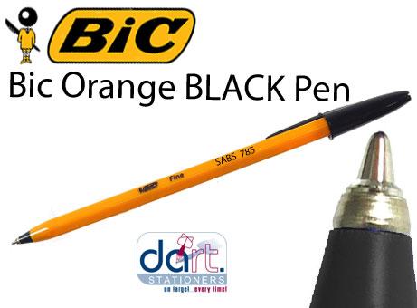 BIC ORANGE BLACK