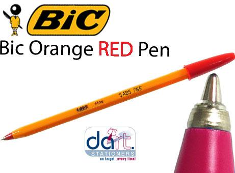 BIC ORANGE RED