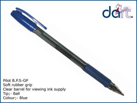 PILOT BPSGP RUBBER GRIP BLUE FINE