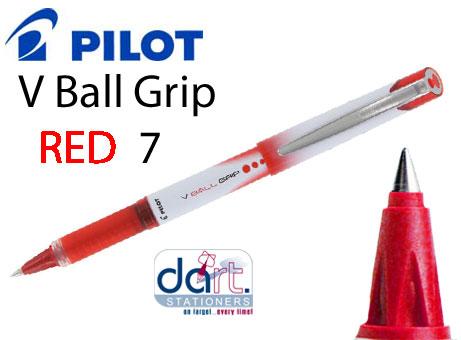 PILOT VBG7 BALLINER RED GRIP