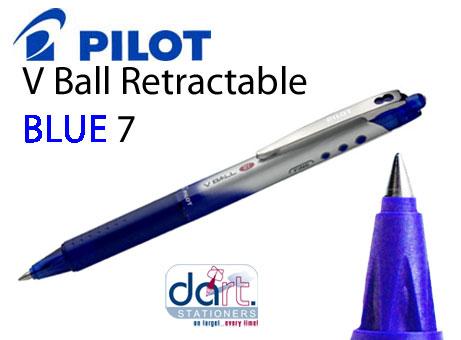 PILOT VB7 RETRACTABLE BALLINER BLUE