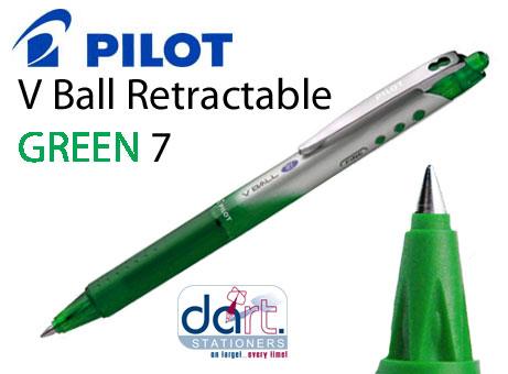 PILOT VB7 RETRACTABLE BALLINER GREEN