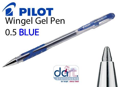 PILOT WINGEL 0.5MM GEL PEN BLUE
