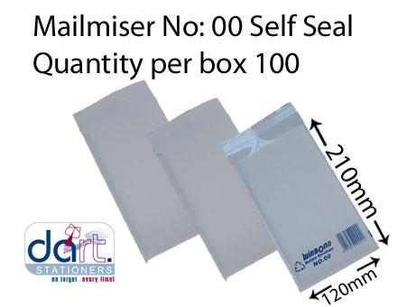 MAILMISER NO:00 SELF SEAL