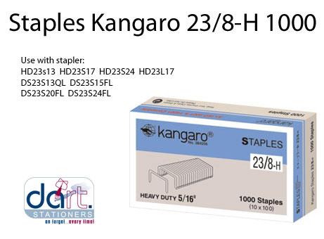 STAPLES KANGARO 23/8 BOX1000