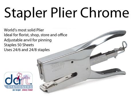 STAPLER PLEIR CHROME PLIER/RAPID 1