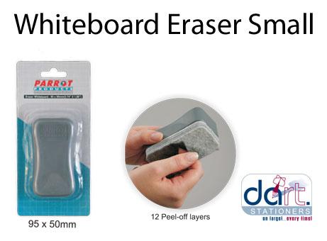 WHITEBOARD ERASER 95X50MM SMALL 12PEEL LAYERS