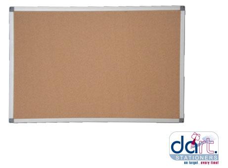 WHITEBOARD CORK 600X450 FRAME