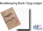 BOOKEEPING BOOK 72pg LEDGER