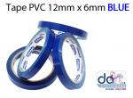 TAPE PVC 12mmx66m  BLUE
