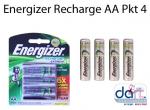 BATTERIES ENERGIZER RECHARGE AA PKT 4 2300MAH