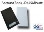 ACCOUNT BOOK JD445 MINUTE