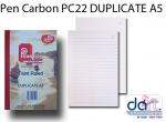 PEN CARBON  PC22  A5 DUPL.