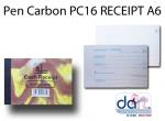 PEN CARBON  PC16 RECEIPT BK