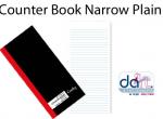 COUNTER BOOK NARROW PLAIN