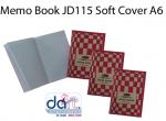 MEMO BOOK JD115 SOFTCOVER A6