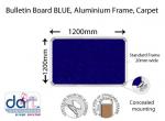 BULL/ BOARD 1200x1200 ALUMIN FRAME BLUE
