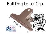 BULLDOG LETTER CLIP 150MM