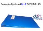 COMPU/BINDERS A4  BLUE PVC RID B1564