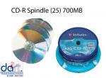 CD-R SPINDLE (25) 700MB 52x 80MIN VERBATIM