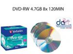 DVD- RW 4.7GB 8x 120MIN VERBATIM