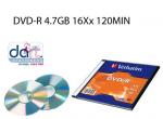 DVD-R 4.7GB 16x 120MIN VERBATIM