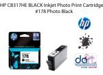 HP CB317HE #178 INK CARTRIDGE PHOTO BLACK VIVERA