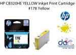 HP CB320HE #178 INK CARTRIDGE YELLOW VIVERA