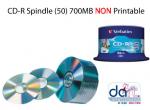 CD-R VERBATIM SPINDLE 50 NON-PRINTABLE E/PROT