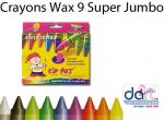 CRAYONS WAX C-9 THICK