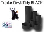 TUBLAR DESK TIDY BLACK