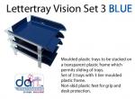 LETTERTRAY VISION SET3 BLUE