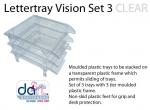 LETTERTRAY VISION SET3 CLEAR