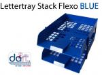 LETTERTRAY STACK FLEXO BLUE